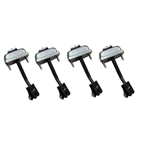 EGUIAS Fit for Ford Fit for Focus MK2 C-MAX Fit for Kuga MK1 Door Check Strap Door Hinge Stopper Limiter(4 pcs Full Sets)