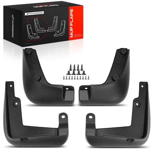Protections anti-éclaboussures Kia Cadenza 2014-2016 - Lot de 4 bavettes avant arrière