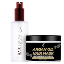HerStyler Argan Hair Serum Argan Oil Hair Mask Set