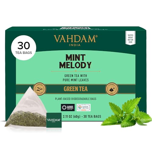 Bags (30 Count) 100% Pure Leaf Tea, High Grown, Low Caffeine, Non Gmo, Gluten Free | Individually Wrapped Plant-based Pyramid Tea Bags | Direct From Source