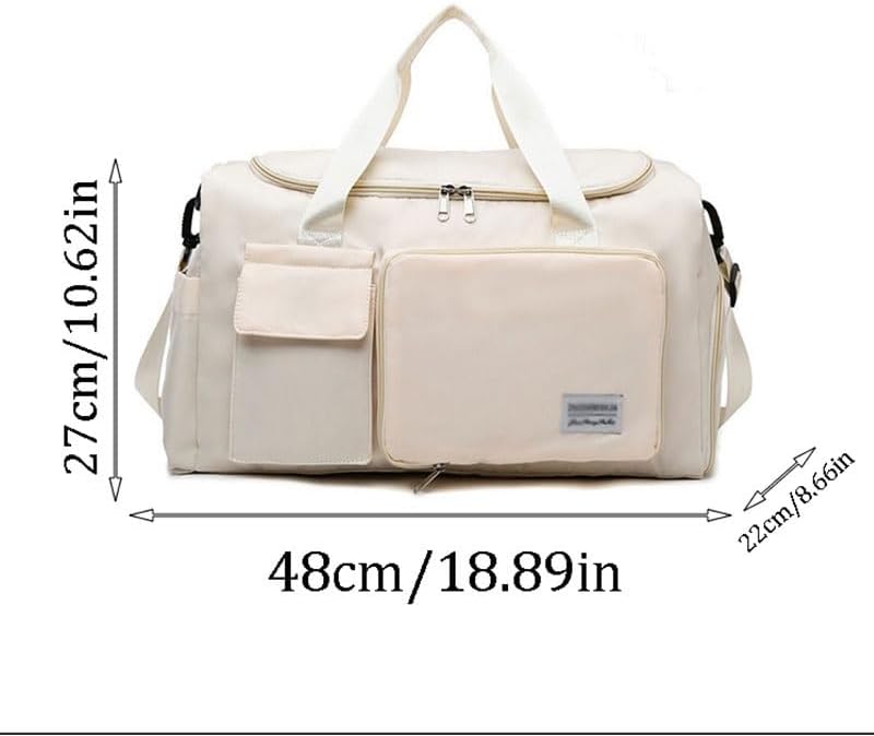 Business Dry Wet Separation Handbag, Short-distance Portable Luggage Bag, Foldable Crossbody