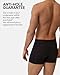 DANISH ENDURANCE Mens Underwear, Viscose from Bamboo Boxers for Men, Boxer Briefs Pack, Ropa Interior Hombre, Calzoncillos