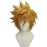 Kingdom Hearts Ventus Vanitas Roxas Cosplay Wig Xcoser Golden Brown Straight Short for Men
