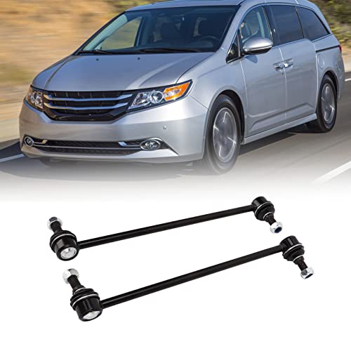 Aramox Kit de elos de barra estabilizadora dianteira, 1 par de barra estabilizadora dianteira esquer
