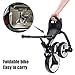 YGJT 4 in 1 Tricycle for Toddlers Age 2-5, Folding Toddler Bike Kids Trike Tricycles with Adjustable Seat and Removable Pedal, Baby Balance Bike Ride-on Toys Gift for Baby Boys Girls Birthday