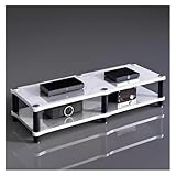 Optimisez votre espace avec notre armoire multimédia compacte, parfaite pour ranger votre équipement audiovisuel, accessoires TV, barres de son, caissons de basses, et plus encore. Cette solution de rangement polyvalente peut accueillir des lecteurs DVD, des consoles de jeux, des décodeurs, des amplificateurs, des haut-parleurs et des platines. Profitez d'une grande capacité tout en conservant un faible encombrement, ce qui le rend idéal pour tout espace de vie.