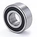 XIKE 1 Pcs 2307-2RS Sealed Self-Aligning Ball Bearings 35x80x31mm, Lubricated and Chrome Steel Fits DIY/Fans/Industrial/Agriculture/Pulp/Paper/Beverage/Textile/Material Handling Machinery.
