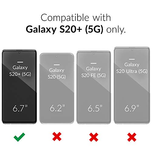Image of Crave for Samsung Galaxy S20 Plus Case, Shockproof Protection Dual Layer Case for Samsung Galaxy S20 Plus 5G (6.7 inch) - Aqua