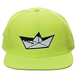 Bioworld IT Horror Movie SS Georgie Paper Boat Neon Yellow Adjustable Hat