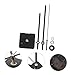 DIYEAH 1Set DIY Wall Clock Movement Kit Silent Mechanism for Replacement of Clock Movement Parts with Hands for Crafting Repairing All Types of Wall Clocks