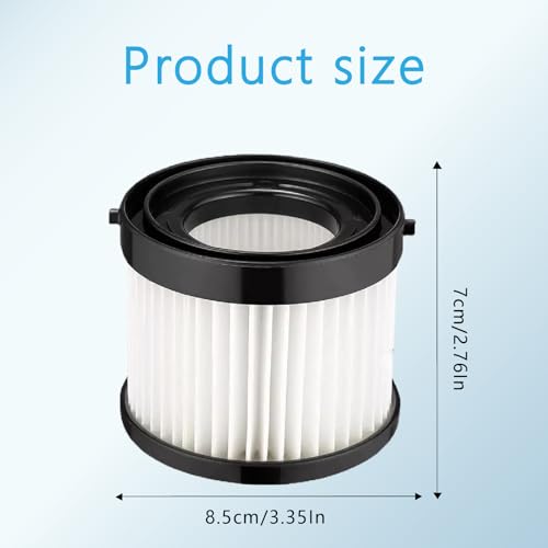 Image of 49-90-0160 Cartridge HEPA Filter Fits for Milwaukee M18 0882-20 - 4PK
