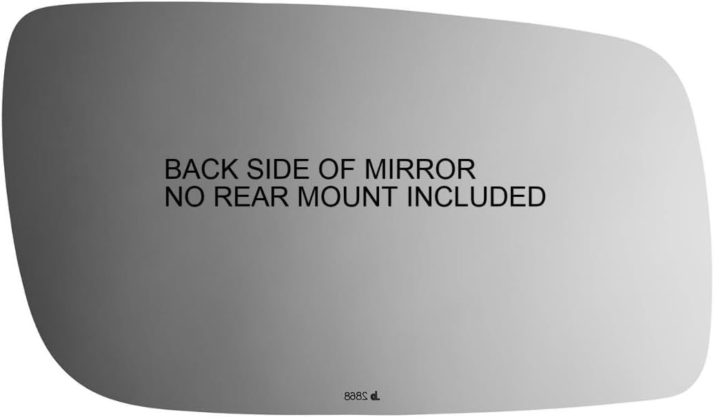 00-02 Linc LS, Left Driver Side Mirror Glass Lens W/o Backing Plate (Original Mirror Was Heated) Comes with Adhesive, USA