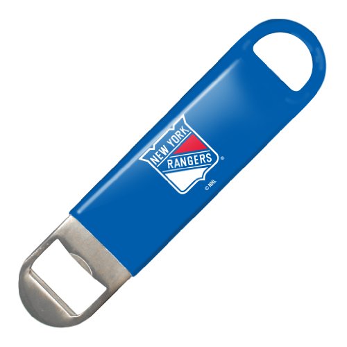 NHL New York Rangers Vinyl Covered Long Neck Bottle Opener