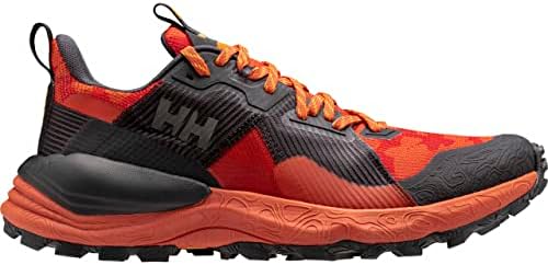 Helly-Hansen Mens Hawk Stapro TR Trail Running Shoes, 300 Patrol Orange/Cloudberry, 13 | Image 4