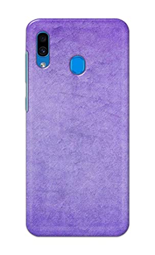 Image of Plain Purple Hard Back Case Cover for Samsung Galaxy A20 / Samsung A30 / Samsung M10S Back Cover -(J5) VNS2226