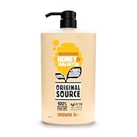 Original Source Honey and Shea Butter Shower Gel Body Wash 1L