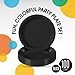 Exquisite Party Solids Black Plastic Plates For Party 9