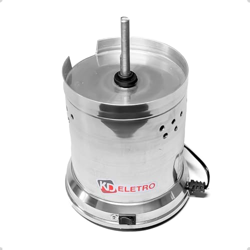 Extrator Espremedor Aluminio Grande Bivolt Profissional Laranja Fruta Suco Bares Restaurante Cozinha - Imagem 6