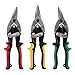 WORKPRO 3-piece 10 inch Aviation Snips Set(Straight Cut & Left Cut & Right Cut)