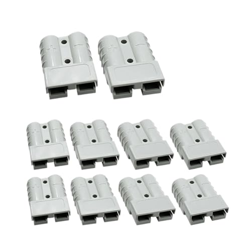 Conectores de clavija 50A para batería de 12-24V CC en un kit de 10 unidades para cables puente