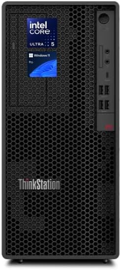 Lenovo ThinkStation P2 Gen 2 30JQCTO1WWUS1 Workstation - 1 x Intel Core Ultra 5 225 - vPro Technology - 16 GB DDR5 RAM - 512 GB SSD - Tower