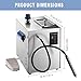 DZQ 2 in 1 Jewelry Steam & Ultrasonic Cleaner, 1200W Steam at 135°C, 40W Ultrasonic, 2L SUS304 Tank, 5KG Adjustable Pressure, Beaker, Funnel, Tweezers & Removable Steam Nozzle Included