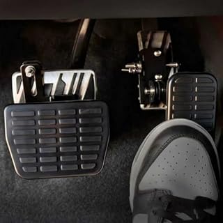 OceanicEcho Gas and Brake Pedal Extenders for Short Drivers | Fits Cars, Go Kart, Ride-On Toys | Adjustable Length & Angle for Auto Vehicles Brake & Accelerator Pedals (Comfortable)