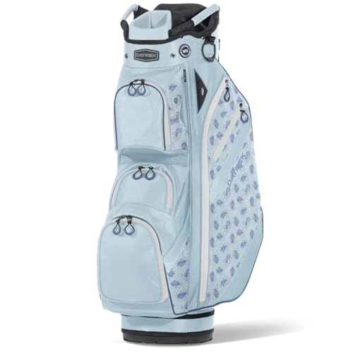 Datrek DG Lite III Golf Cart Bag, Powder Blue/White/Pineapple