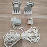 YUANGANG Kits de montaje de estores enrollables, kit de reparación de piezas de rodillo (28 mm)