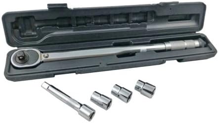 Satkit Torque Wrench 1/2 Inch 28–210 Nm with Extension and 3 Bits