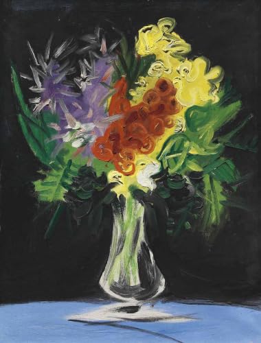 Toile Le pot de fleurs par Pablo Picasso 40x50cm décoration nature morte