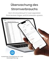 SwitchBot Wlan Schalter 2PM kompatibel mit Alexa/Apple Home/Google Home, Leistungsmessendes Relaisschaltmodul mit integriertem Bluetooth Repeater und Trockenkontakt, Wi-Fi 2,4GHz(Schalter 2),16A,2Pack – Ansicht 6