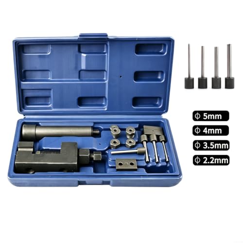 Alloy Chain Splitter Tool Set for 420-930 Chains(14PCS blue)