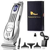 🔝 Cortadora de Cabello de Calidad Profesional: Fabricada con materiales de primera calidad para una larga durabilidad, excelente calidad del motor, la batería y las cuchillas. Parecerás un verdadero barbero con esta maquinilla de alta calidad para hombres.