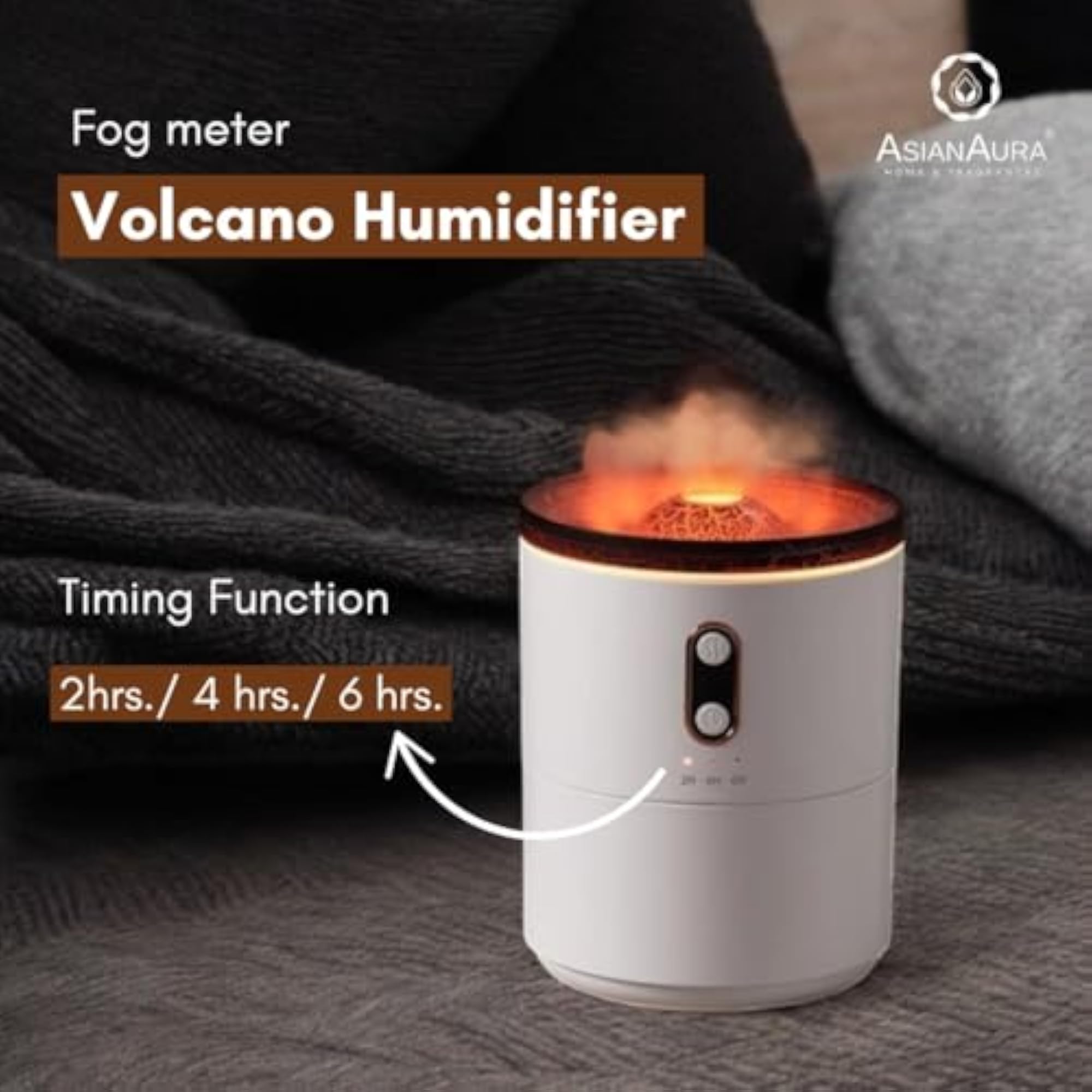 Aura Ultrasonic Mist & Aromatherapy Diffuser