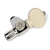 Five-Star 5th String Banjo Peg, Nickel with Cream Knob