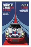 24 Heures Le Mans - 1973 - Vintage Auto Racing Poster-24 x 36 Inches