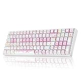 5 touches de sublimation latérale avec légendes transparentes : fabriquées en PBT de haute pureté avec technologie de sublimation thermique, les touches résistent à la brillance et à l'usure tout en arborant un thème Meow Meow Squad qui brille avec RVB. Les légendes moulées imprimées sur les côtés garantissent une clarté à long terme et une diffusion douce de la lumière.