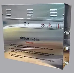 Alaster Bath Steam Bath Generator with Digital Control Panel (Stainless Steel) (Steam 6 kw)