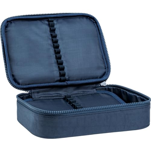 Tilibra Academie, Estojo Criança Unissex, Azul (Blue), Único
