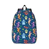 Zminciu Mochila de gato fofo para laptop durável com capacidade grande e fofa, mochila de viagem, Preto 2, Medium, Mochilas de viagem