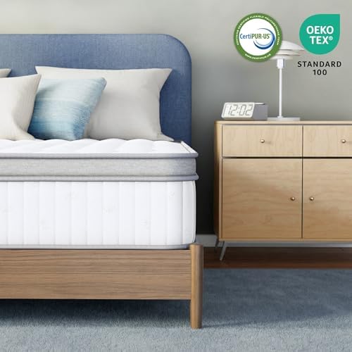 Neo Sleep Full Size Mattress, 12 Inch Hybrid Comfort & Supportive Mattress in a Box, Cooling Gel Memory Foam and Pocket Springs with Pressure Relief, CertiPUR-US Certified, Medium Plush Feel - 4