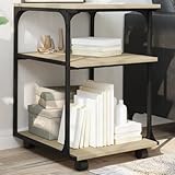 Le support d'imprimante à 3 niveaux permet d'accéder facilement à tout, rendant votre lieu de travail organisé et bien rangé.