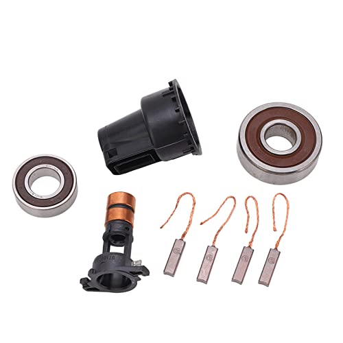 Alternator Repair Kit Slip Ring Brushes Bearings Set 230090 Replacement For Bosch 0124515010 0124525139 #TOP3