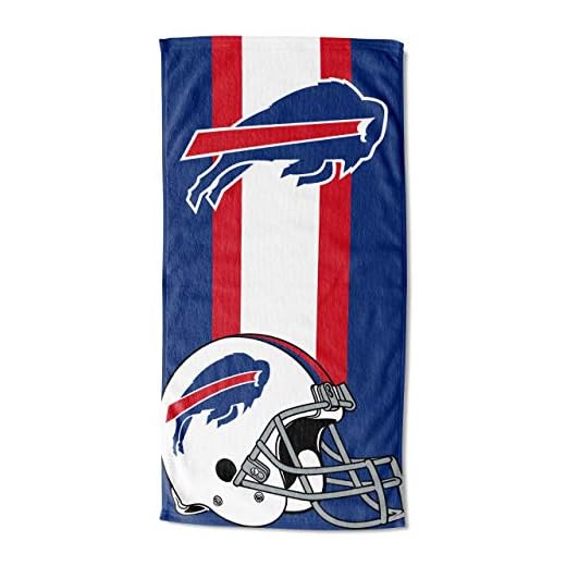 The Northwest Company NFL Buffalo Bills Beach Towel, 30" x 60", Zone Read