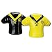 Produktbild Borussia Dortmund BVB Salz-/Pfefferstreuer Set Trikot, Keramik, Schwarz/gelb, 3 x 5 x 5 cm, 2-Einheiten