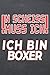 N Scheiss muss Ich Ich bin Boxer: Boxer Punktraster Notizbuch, Notizheft oder Schreibheft - 110 Seiten - Büro Equipment & Zubehör - Lustiges Geschenk zu Weihnachten oder Geburtstag