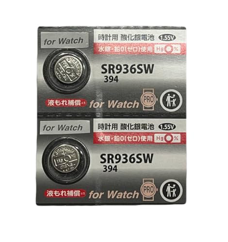 ���{�� SR936SW 2�� �{�^���d�r sr936Sw 396 �d�r 1.55V 28mAh×2��