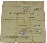  Militär-Fahrschein 3. Klasse