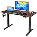 Produktbild KLIM K120E Standing Desk + Höhenverstellbarer Schreibtisch 120 x 60 cm + Schreibtisch Höhenverstellbar Elektrisch mit Langlebigen Materialien + Einfache Installation + NEU 2024 (Walnuss)